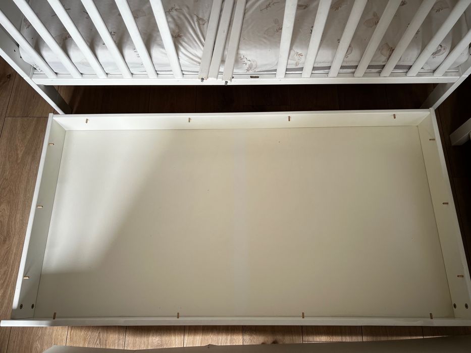 Łóżeczko niemowlęce/dziecięce Hampton Cot Woodies 140x70