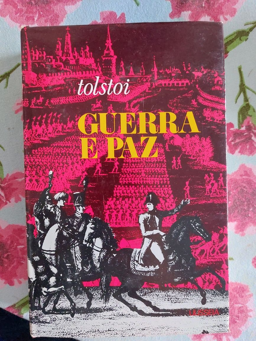 "Guerra e Paz" - Leão Tolstoi edição de 4 volumes