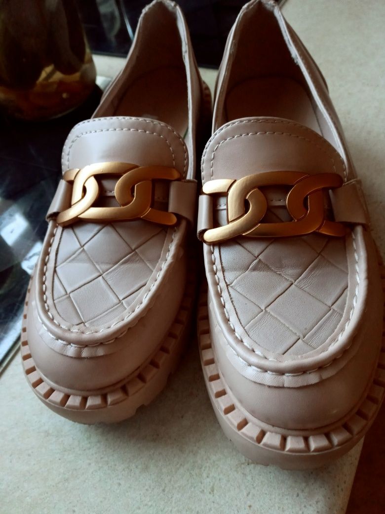 Buty damskie bez zloro mokasyny 36