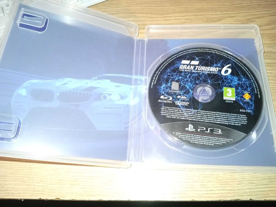 Gran Turismo 6 PS3 UK ang uszkodzona