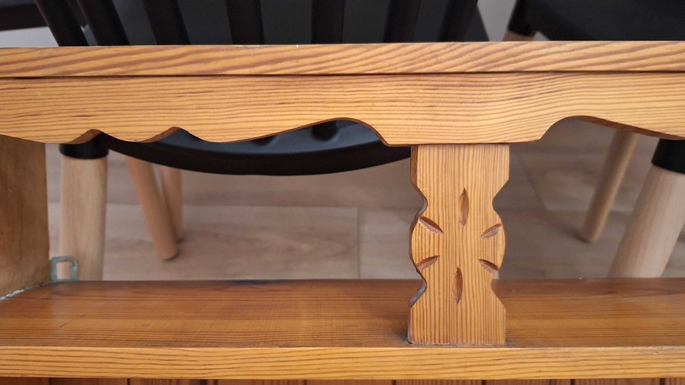 Półka drewniana vintage