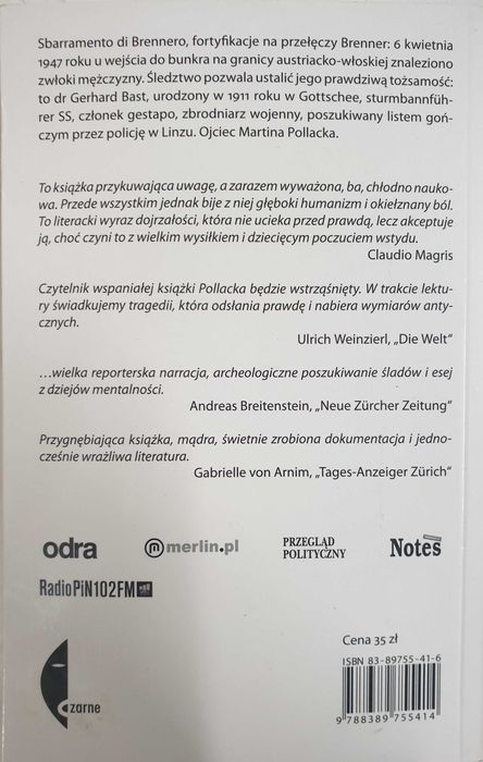 Martin Pollack. Śmierć w bunkrze