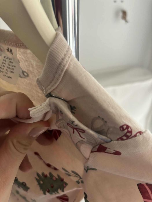 Body świąteczne 100% Bawełna H&M r. 86