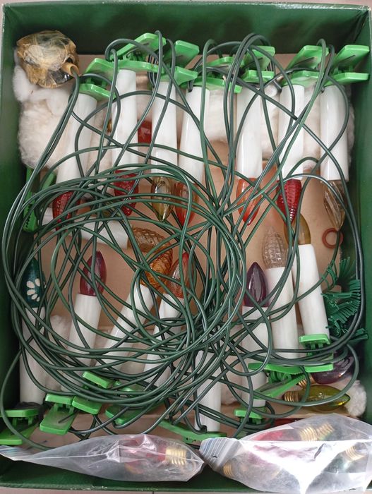 Lampki choinkowe z 1970roku Volta