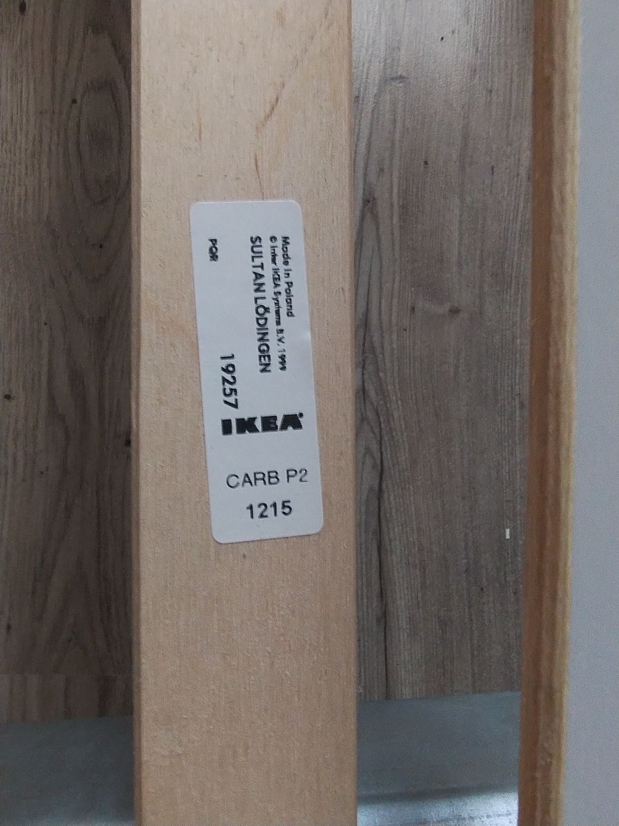 Łoże IKEA Birkeland 160x200 cm + szafki nocne + toaletka