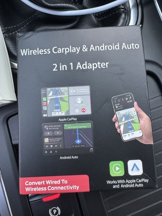 WIRELESS CARPLAY E ANDROID AUTO
