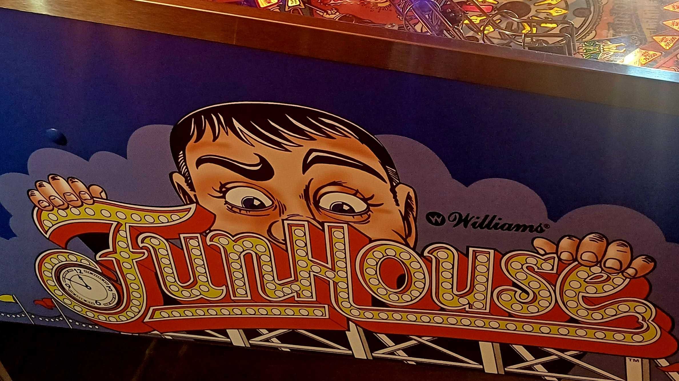 Flipper Fliper Pinball FUN HOUSE Piękny Stan