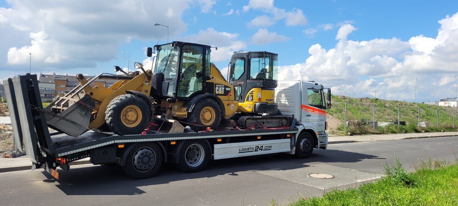 Transport 15t Koparki Maszyn Budowlanych Rolniczych Zwyżki Wózki