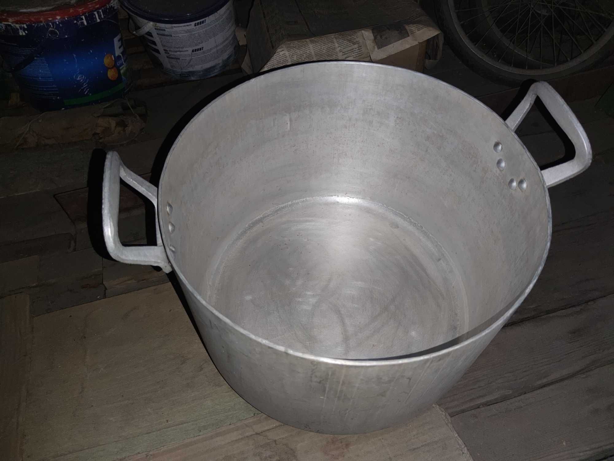 Кастрюля алюминиевая 40л ссср