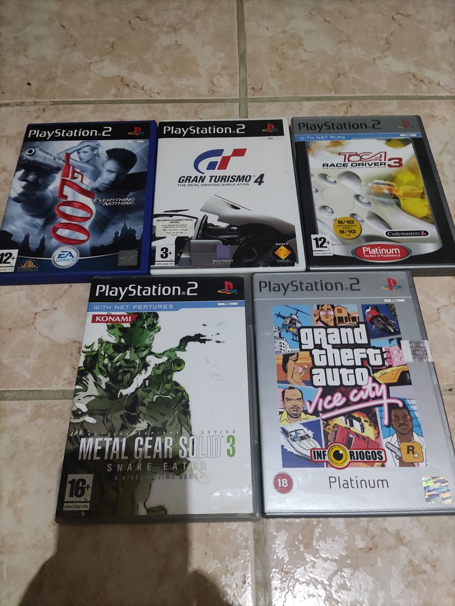 Jogos PlayStation 2 usados