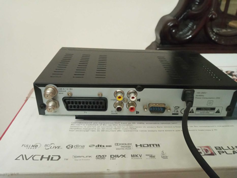 Спутниковый ресивер, тюнер dvb 4100CL