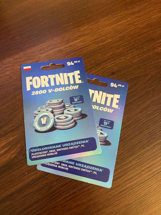 karty Fortnite – 2 sztuki