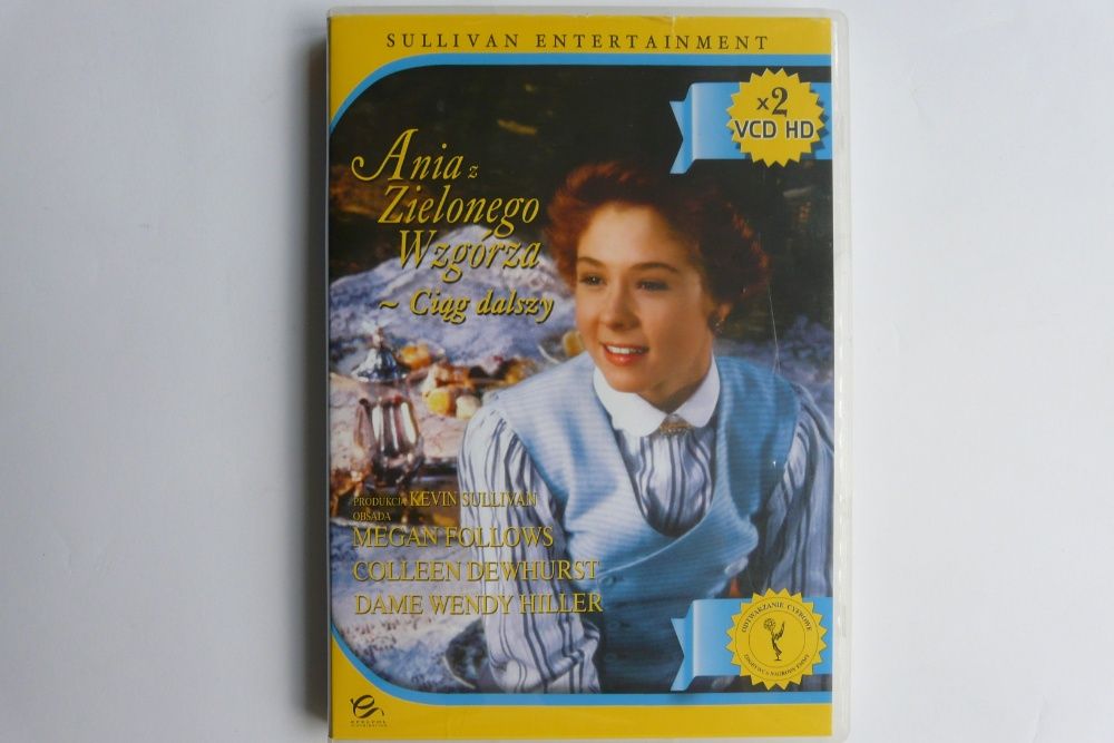 Ania z Zielonego Wzgórza - Ciąg dalszy - film 2 x VCD HD - DVD