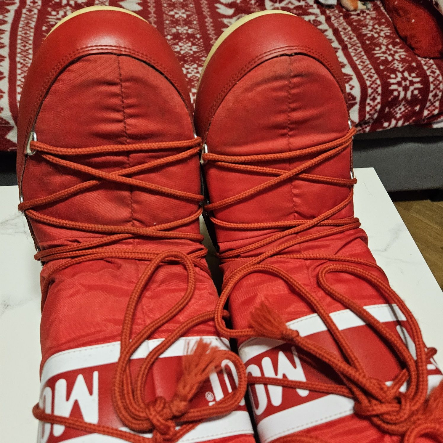 Moonboot czerwone MOON boot 35 - 38