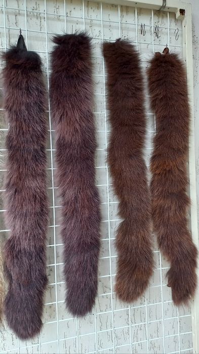 Опушки меховые для отделки одежды