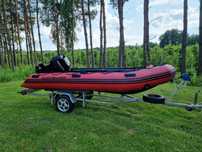 Ponton Quicksilver 430  Mercury 40KM
