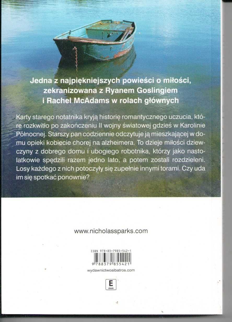 Pamiętnik Nicholas Sparks