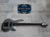 Gitara Basowa Washburn BB4 Gun Metal Grey-Active Bass -wysyłka-zamiana