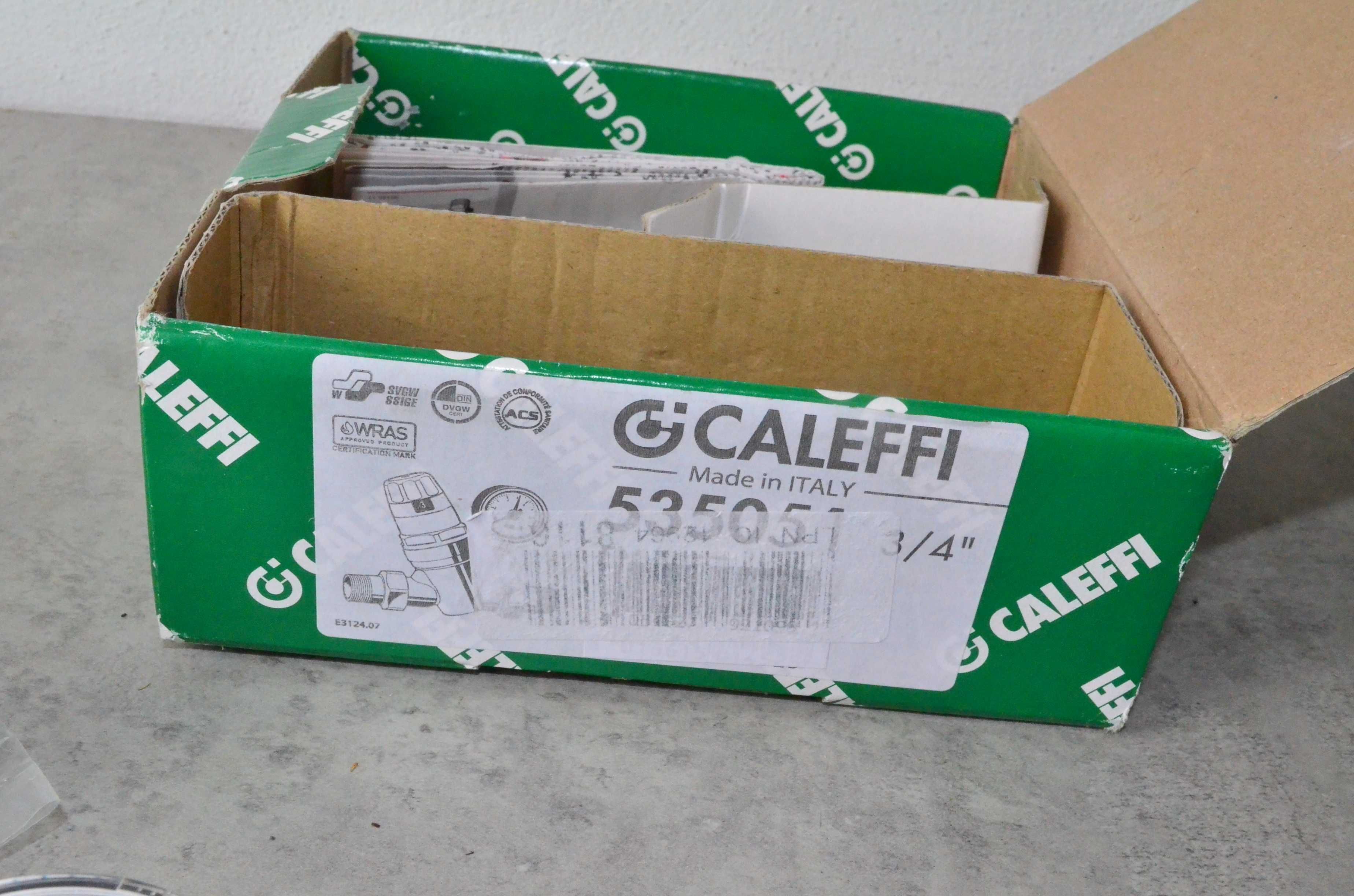Regulator Ciśnienia z manometrem CALEFFI 3/4"