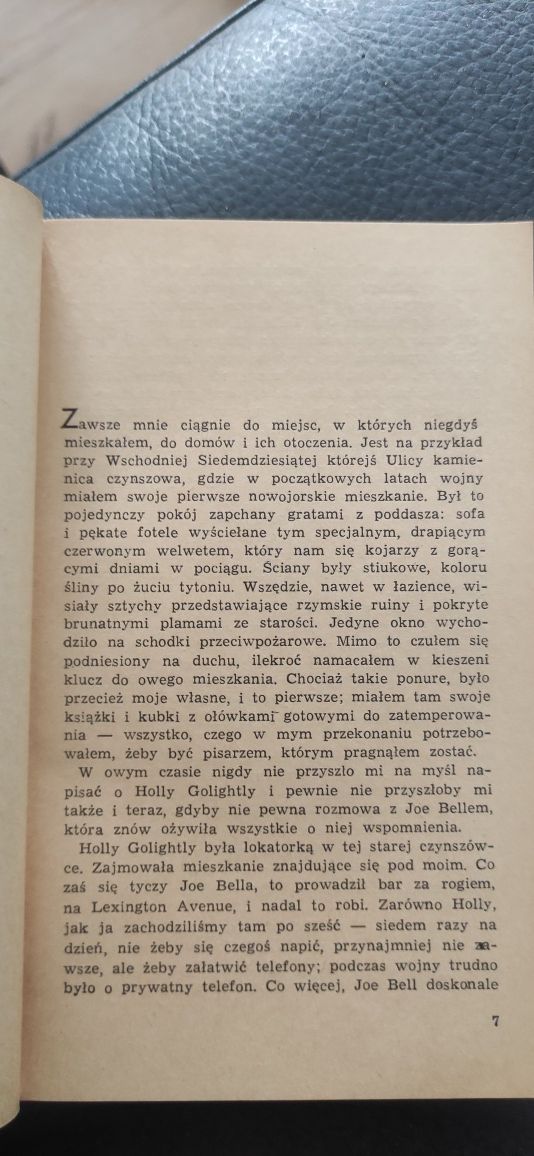 "Śniadanie u Tiffany'ego" "Harfa traw"  Truman Capote