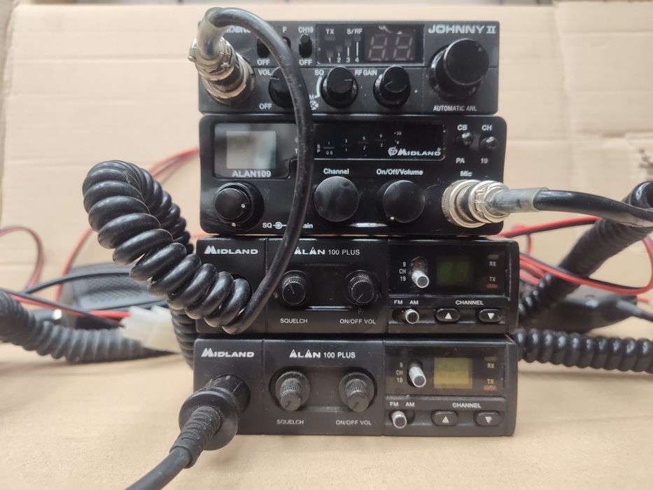 Radio CB 4 sztuki Alan, Johny