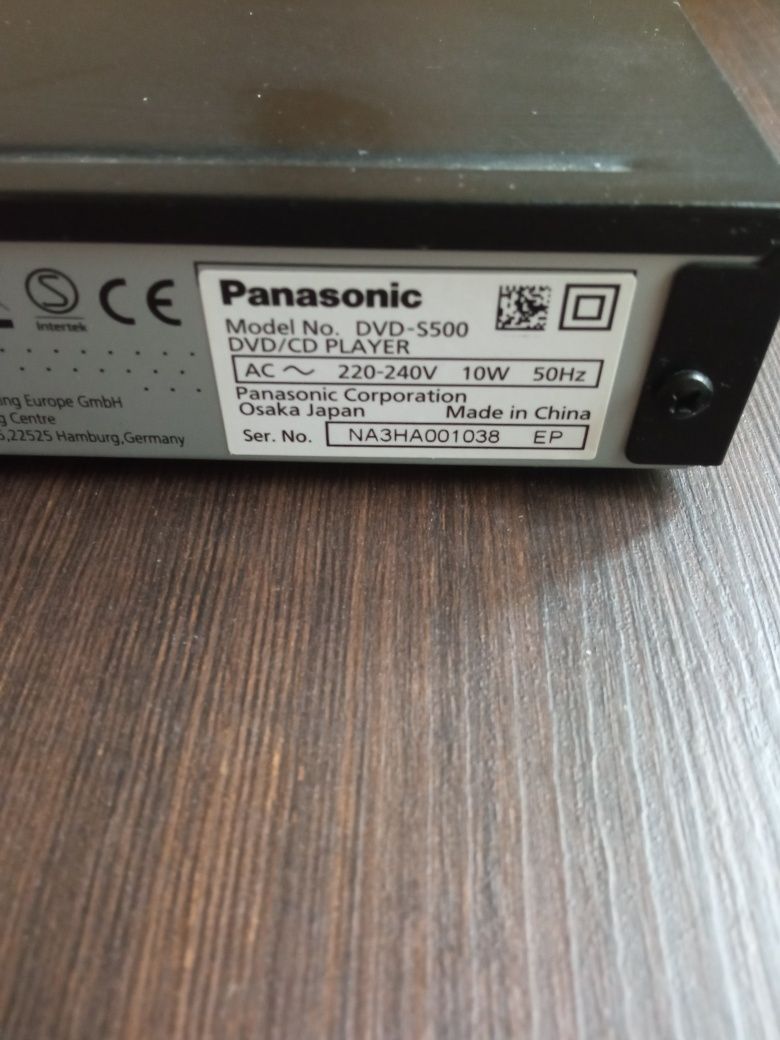 Odtwarzacz DVD/CD Panasonic