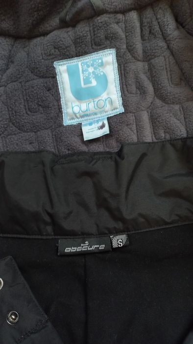 Лыжный   костюм на флисе  36р ,S,Burton