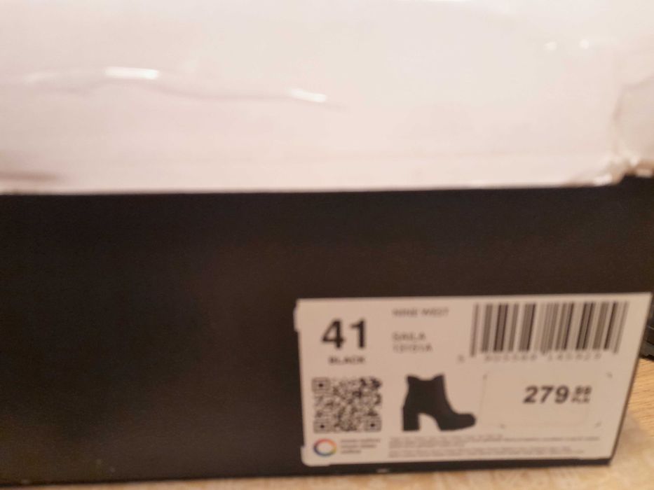 Botki Nine West saila 41 skórzane