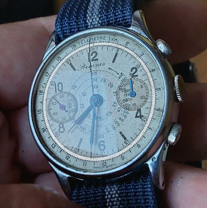 Relógio vintage  cronógrafo valjoux 22