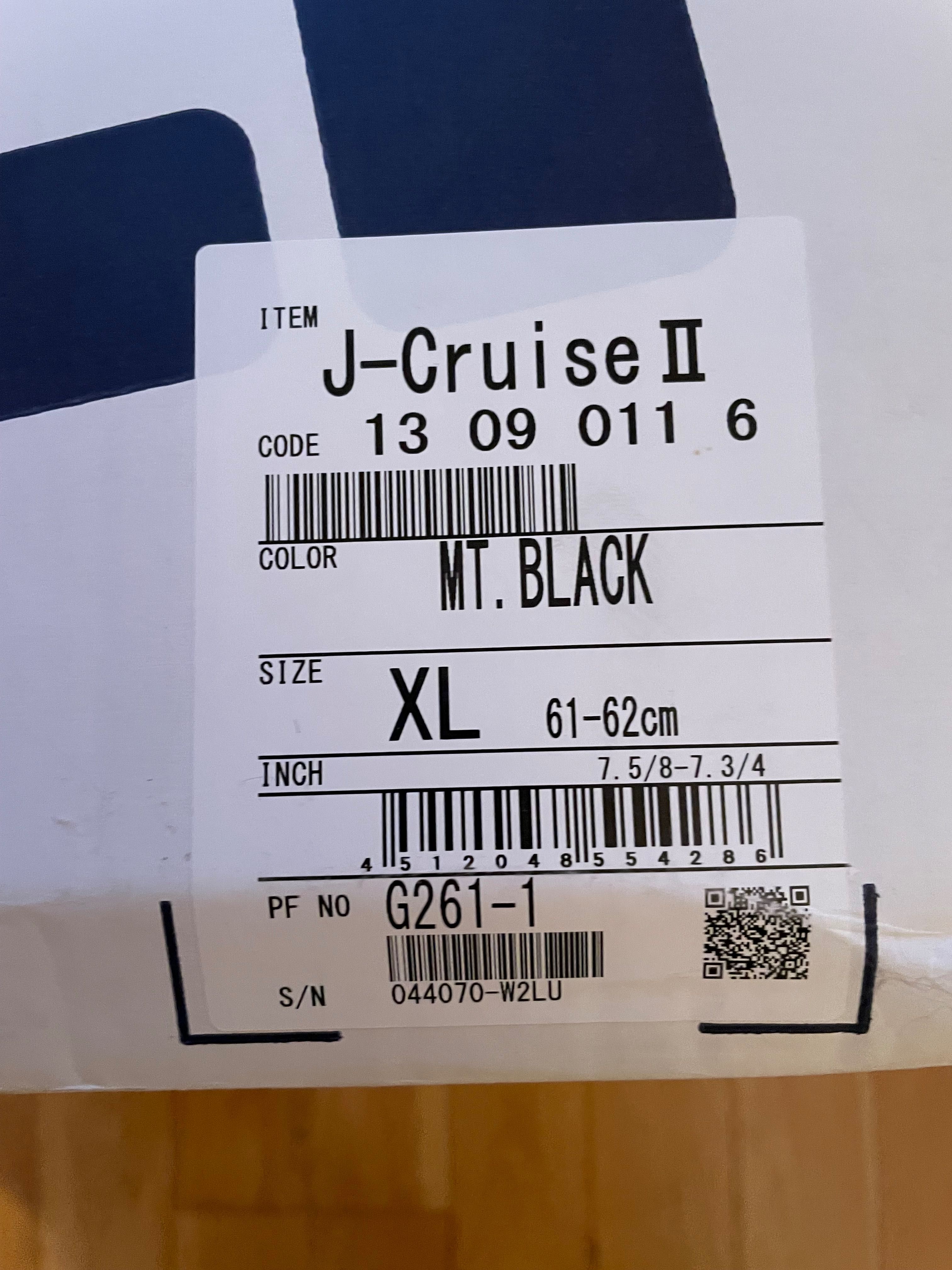 Kask SHOEI J-CRUISE II mat black rozmiar XL nowy