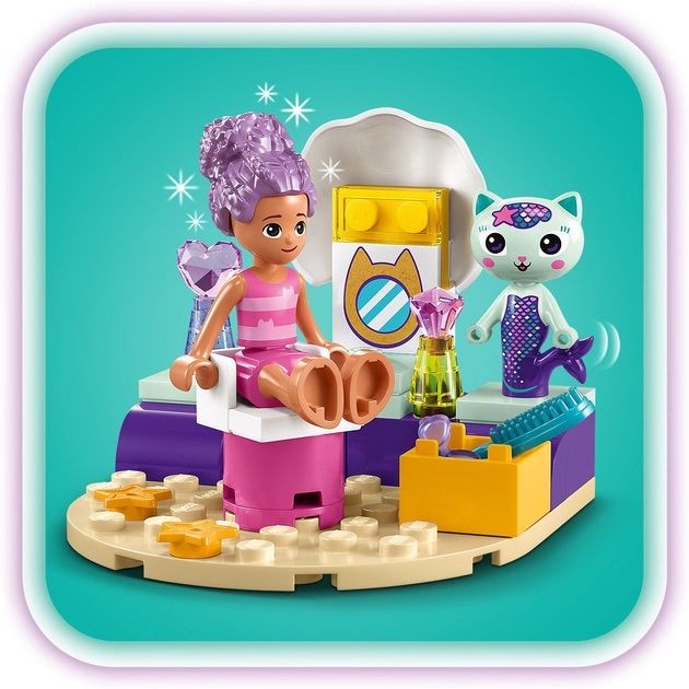 Конструктор LEGO Корабель і спа Ґаббі й Нявки 88 деталей Уцінено!