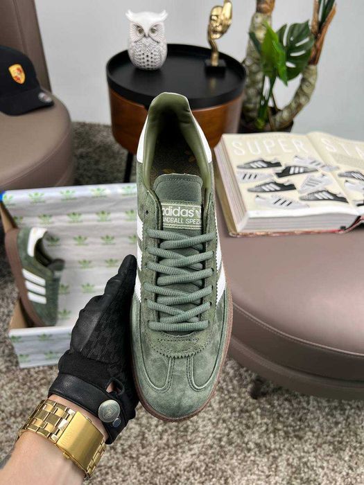 !ТОП! Adidas Spezial Green White 40 41 42 43 44 45 адідас спеціал