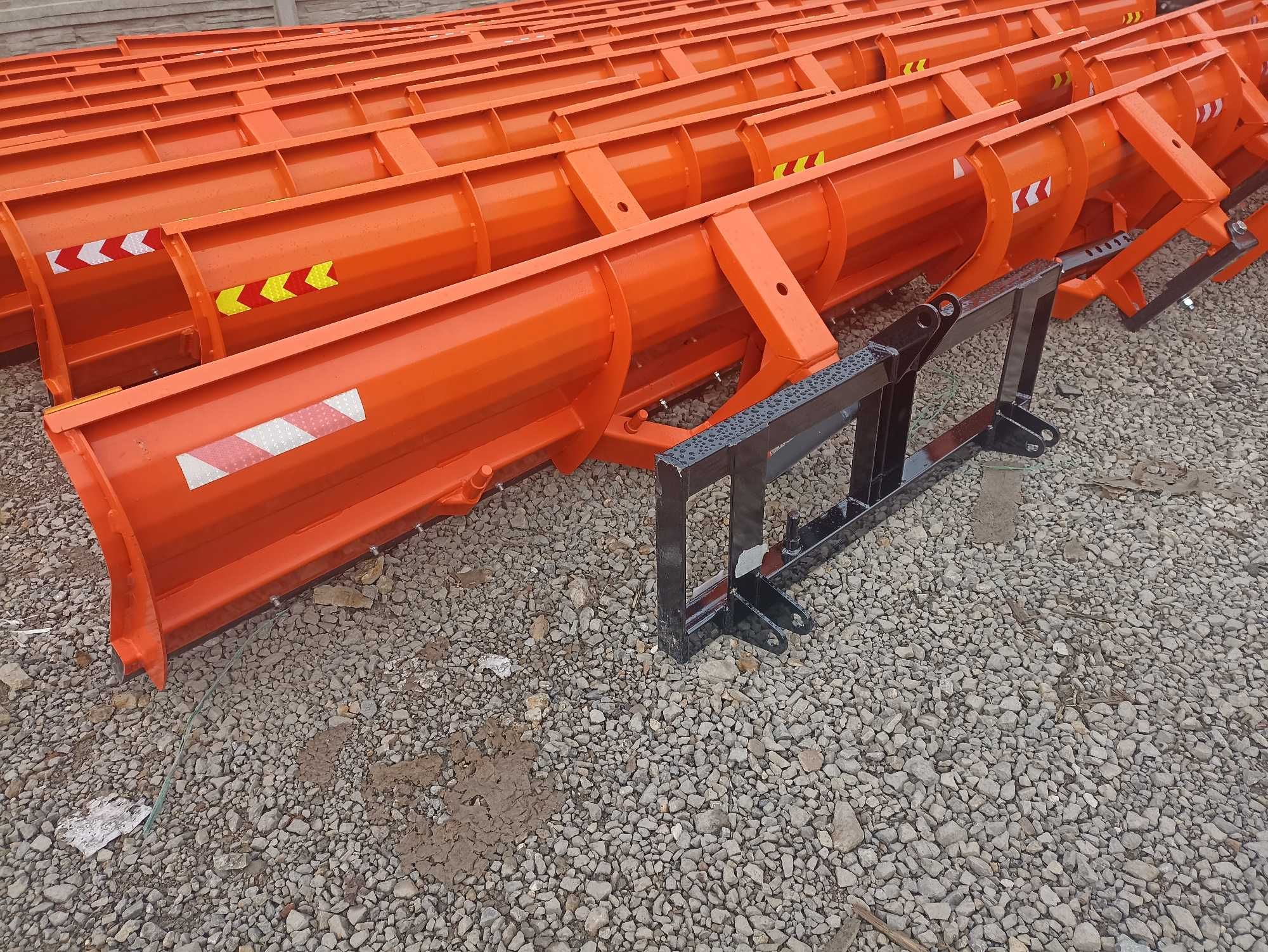Pług do śniegu spych do tura ciągnika euro TUZ 2w1 1.5m 2.0m 2.5m 3.0m