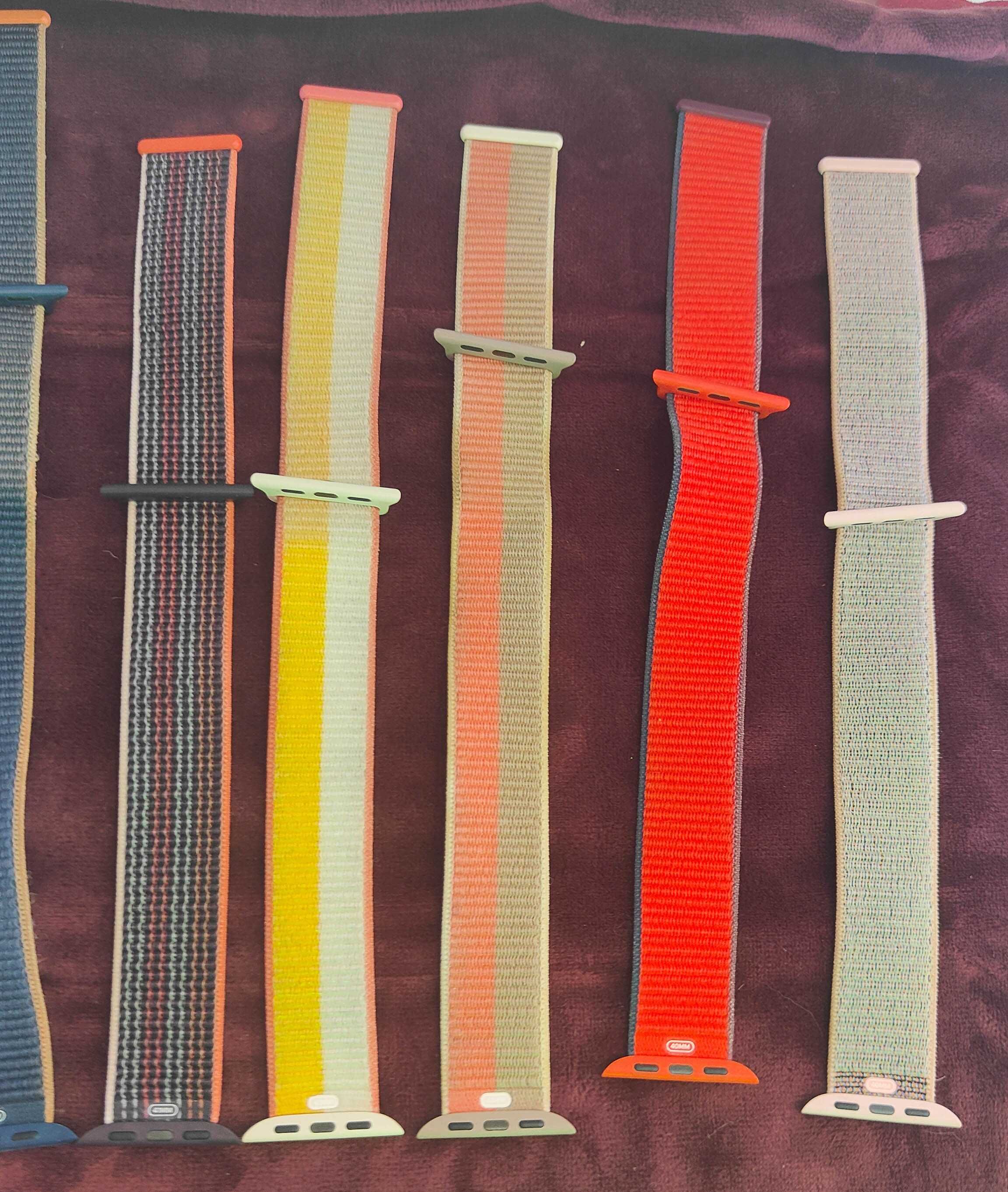 Оригінальні ремінці Apple Watch Band 45 44 42 41 40 мм Nike Red Loop