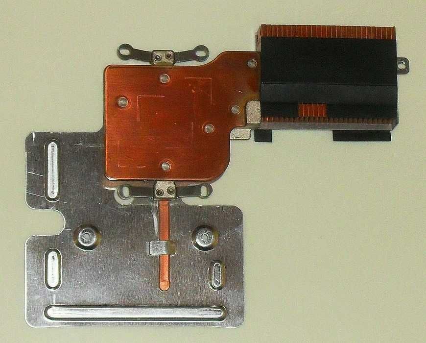 Radiator, układ chłodzenia do zabytkowego laptopa TINY A360+