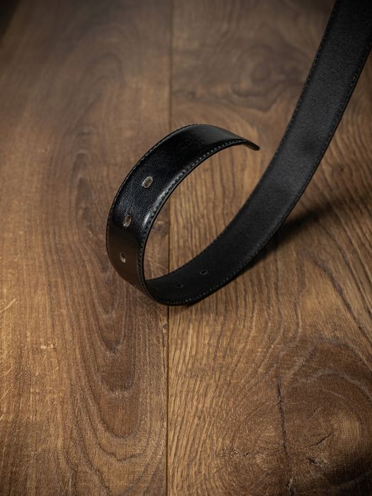 uniwersalny skórzany pasek męski z klasyczną klamrą - rovicky 115