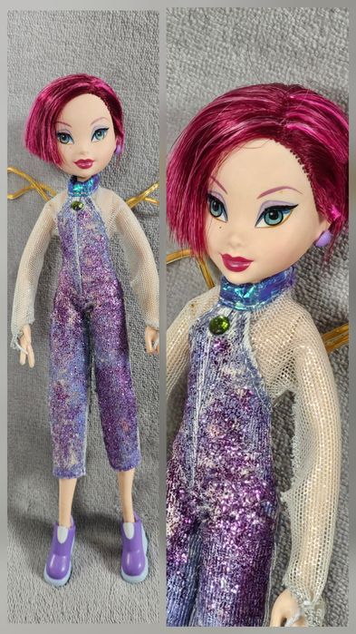 Lalka Winx Club Tecna Pixie Magic Doll 2004 Sezon 1 vintage