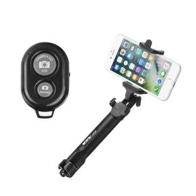 Zestaw / uchwyt selfie z pilotem na bluetooth tripod czarny