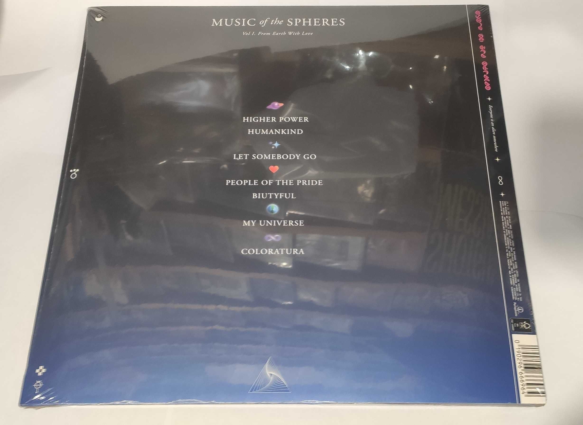 Платівка  Coldplay - Music Of The Spheres (LP, Coloured Recycled)