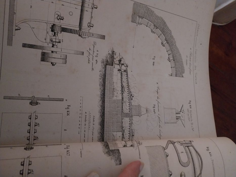 Édition originale – Atlas complet – A. Debauve – Dunod 1872 – Ponts et