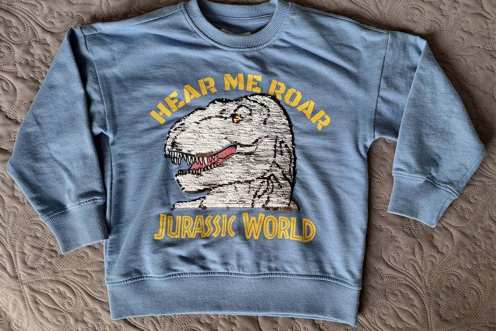 Bluza chłopięca Sinsay rozmiar 116 Jurassic World