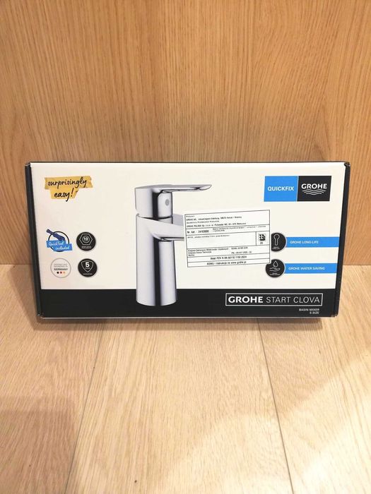 Bateria umywalkowa Grohe Start Clova chrom 15cm