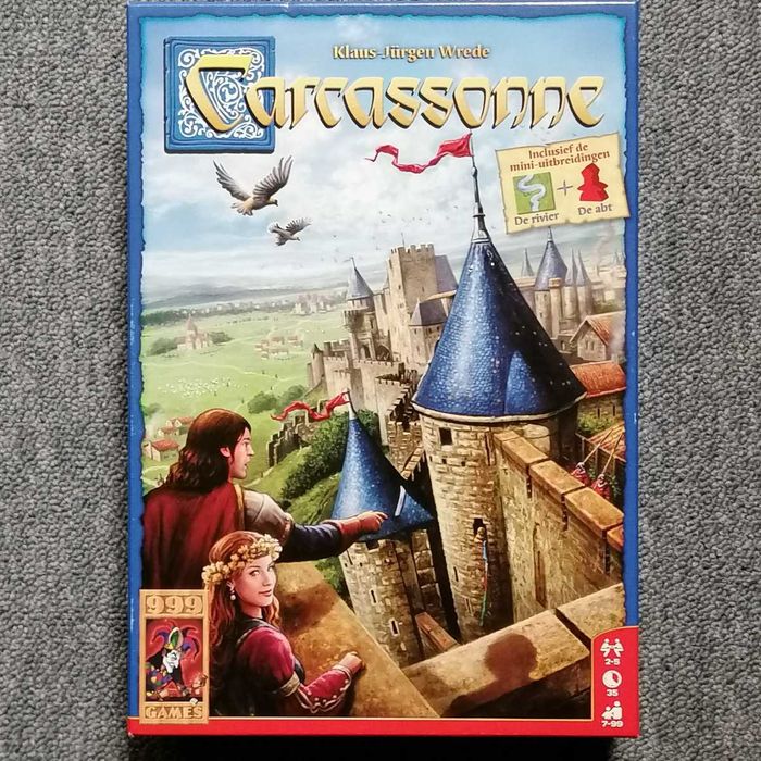 Carcassonne - jogo de tabuleiro