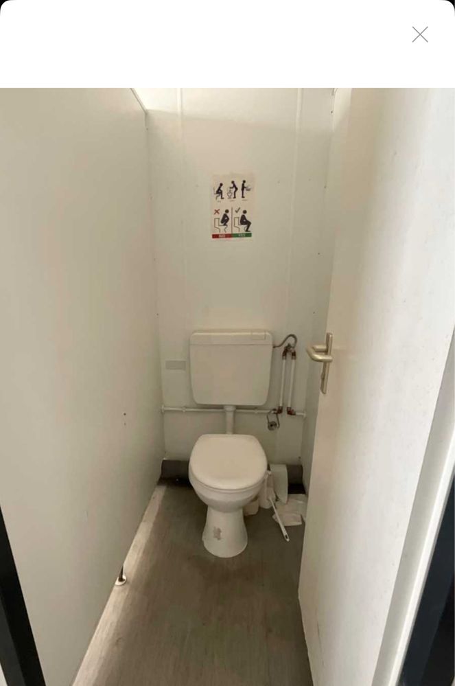 Kontener Sanitarny 6 m