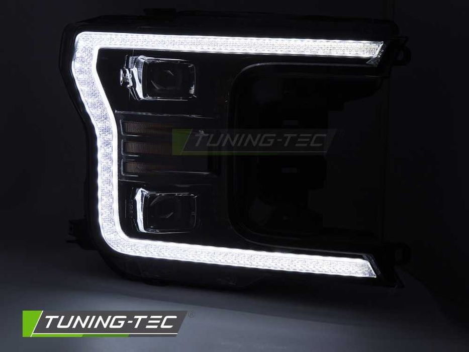 Lampy reflektory przednie przód FORD F150 MK13 r.17-20 Full LED Neon