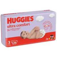 Huggies Ultra Comfort pieluchy rozmiar 3 4-9 kg, 168 szt