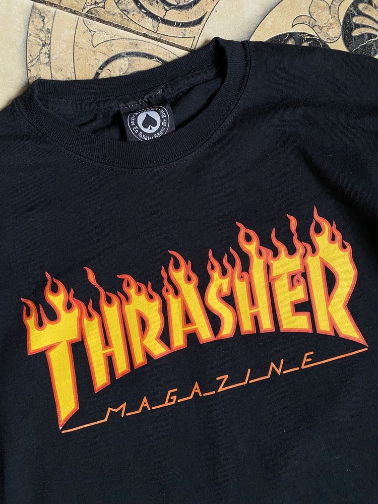 Мужская кофта лонгслив свитшот THRASHER Magazine Skate San Francisco