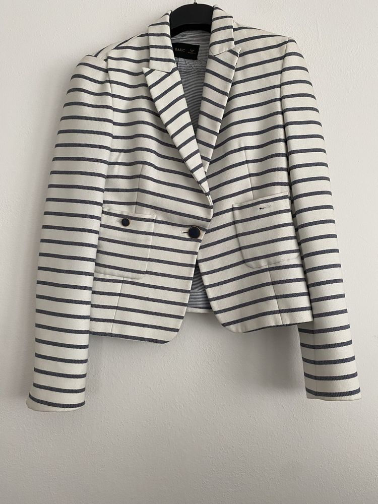 Marynarka elegancka Zara w paski