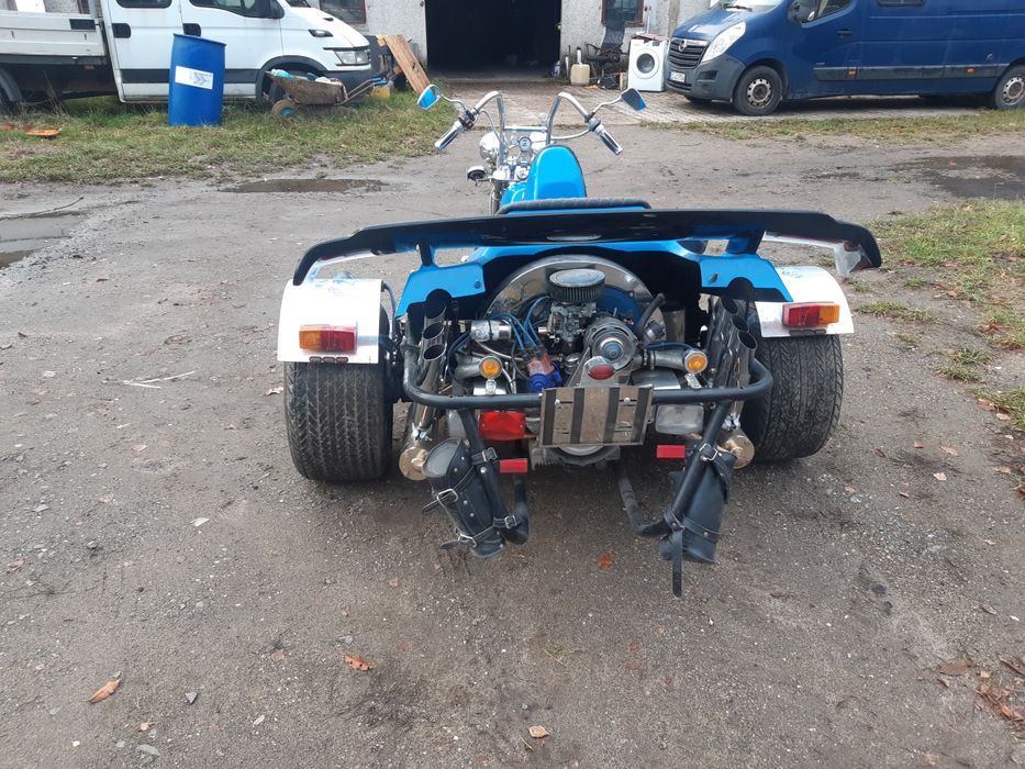 Trike Trajka 3 szt Trzykołowiec Garbus Rewaco Boom WK