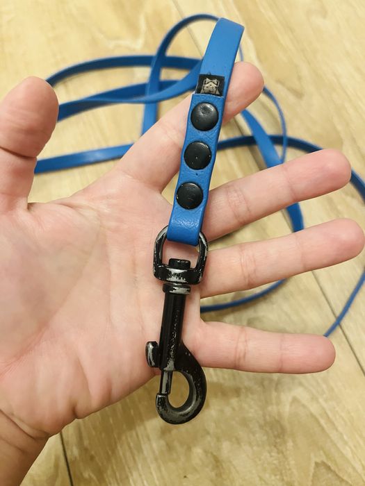 Smycz biothane accdog niebieska 4m 12mm